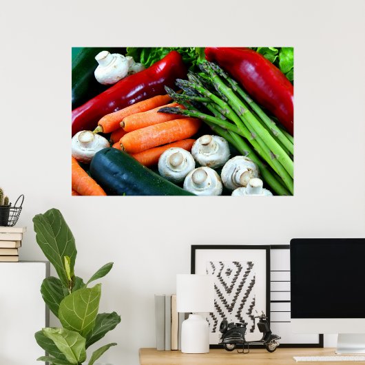 野菜 ポスター (ホームオフィス)