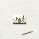 野菜 ポストイット (デスク上)