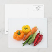 野菜。 ポストカード (正面/裏面)