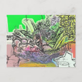 野菜 ポストカード (正面)