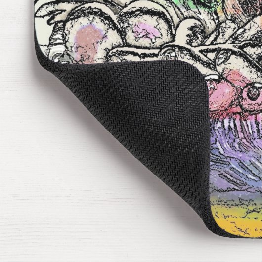 野菜 マウスパッド (コーナー)