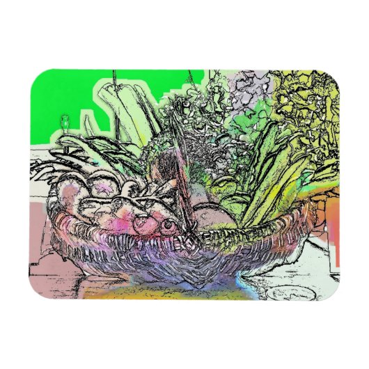 野菜 マグネット (横)