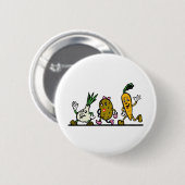 野菜 缶バッジ (正面&裏面)