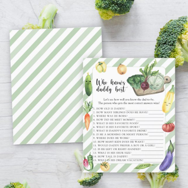 野菜 – 誰がパパのゲームを知っ最高のている (クリエイターアップロード済み)