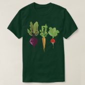 野菜 Tシャツ (デザイン正面)