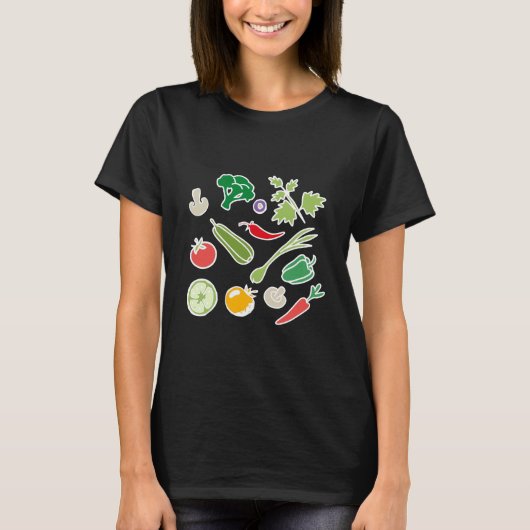 野菜 Tシャツ (正面)