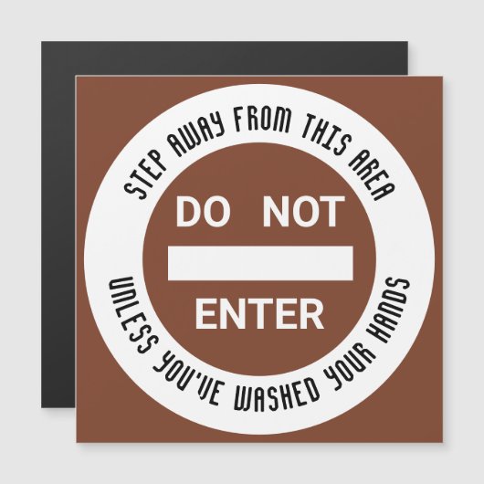 野菜NO ENTRY手磁気カード (正面/裏面)