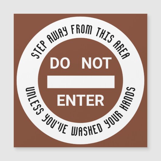 野菜NO ENTRY手磁気カード (正面)