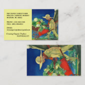 野菜VEG家族の農産物の名刺 名刺 (正面/裏面)