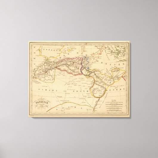 野蛮さ キャンバスプリント (正面)