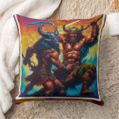 野蛮なキング・ファイト クッション (ブランケット)