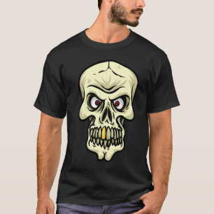 野蛮なスカル Tシャツ