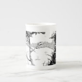 野蛮な庭 ボーンチャイナマグカップ (正面)