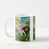 野蛮な美しいのコーヒー・マグ コーヒーマグカップ (左)