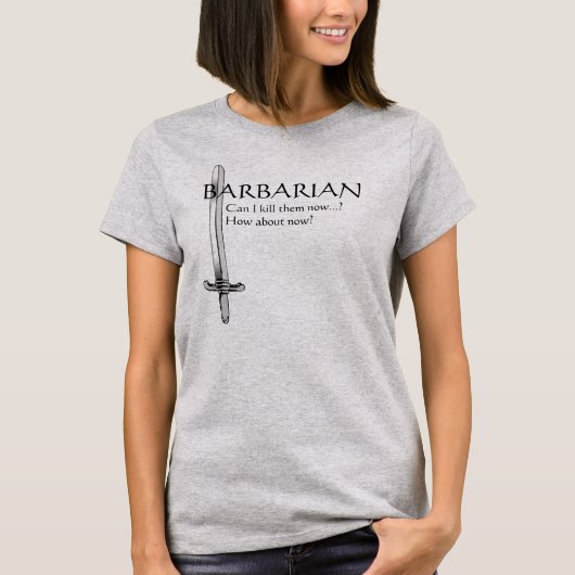 野蛮なTシャツ Tシャツ (正面)