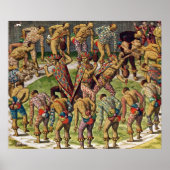 野蛮人お祝い ポスター (正面)