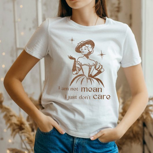 野蛮人の意地悪じゃない気にの引用文Tシャツ Tシャツ