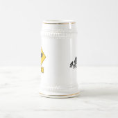 野蛮人の進化 ビールジョッキ (中央)