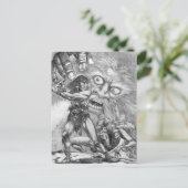 野蛮人対魔法使い；剣が勝つ!! ポストカード (スタンド正面)