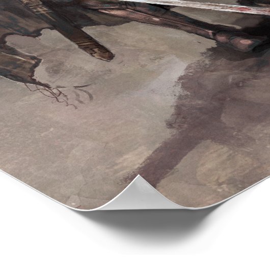 野蛮人 ポスター (角)