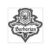 野蛮人 ラバースタンプ (インプリント)