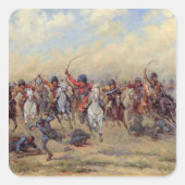 野蛮師団の攻撃 スクエアシール (正面)