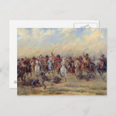 野蛮師団の攻撃 ポストカード (正面/裏面)