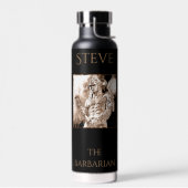 野蛮族パーソナライズされた兵 ウォーターボトル (左面)