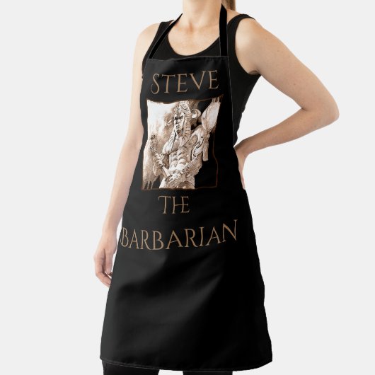 野蛮族パーソナライズされた兵 エプロン (インサイチュ)