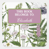 野読草本 スクエアシール (正面)