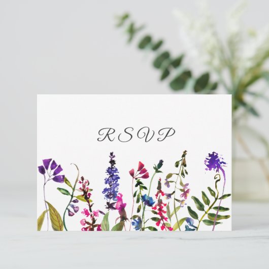 野野結婚花 出欠カード (スタンド正面)