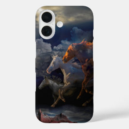 野馬の精走霊「明日まで」 iPhone 16ケース
