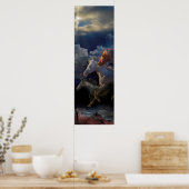 野馬精霊走明日まで ポスター (キッチン)