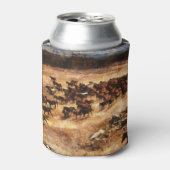 野馬:動物芸術的陛下。 缶クーラー (缶正面)