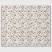 野魅力的花包紙 ラッピングペーパー (フラット)