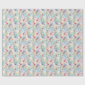 野魅力的花包紙 ラッピングペーパー (フラット)
