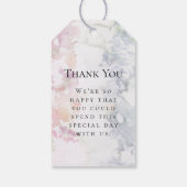 野鮮やか花ピンク紫 ギフトタグ (裏面)