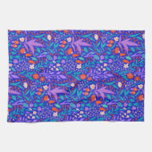 野鮮やか花 キッチンタオル (横)