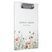 野鮮やか花 クリップボード (右)