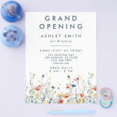 野鮮やか花 チラシ (シングル)