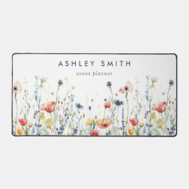 野鮮やか花 デスクマット