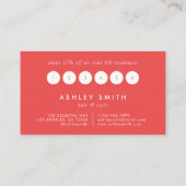 野鮮やか花 ロイヤリティカード (裏面)