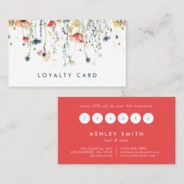 野鮮やか花 ロイヤリティカード