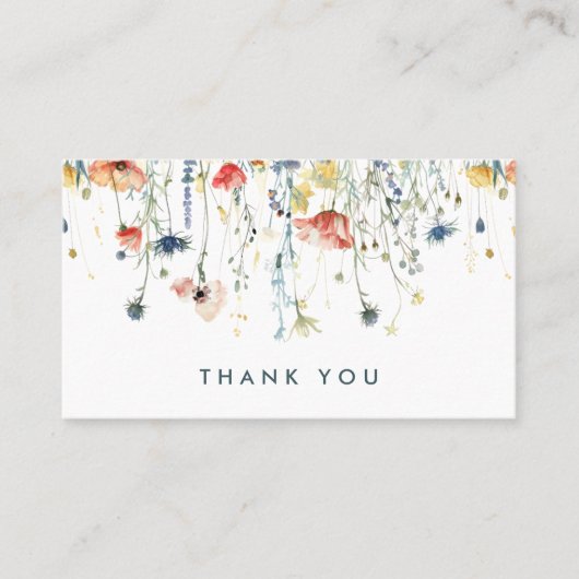 野鮮やか花 割引カード (正面)