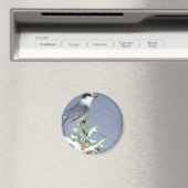 野鳥の冬 マグネット (インサイチュ (食洗機))