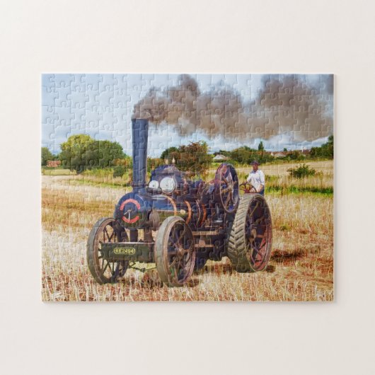 野鳥捕獲者K7エンジン(D2) ジグソーパズル (横)