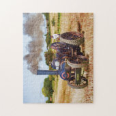 野鳥捕獲者K7エンジン(D2) ジグソーパズル (縦)