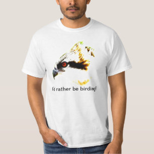 野鳥観察のTシャツ Tシャツ