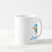 野鳥観察オーストラリア笑うコカブラ コーヒーマグカップ (正面右)