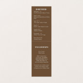 野鳥観察ガイドのタカの名刺 名刺 (内部フラット)